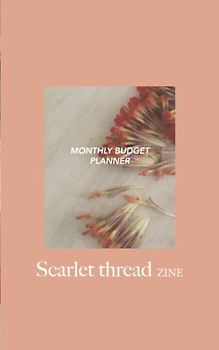 Budget planner: Aesthethic 5x8 size and 230-page monthly budget planner for a year with budget calculation templates and trackers for 12 months