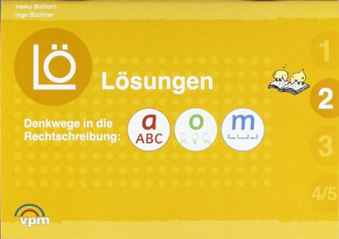 Denkwege in die Rechtschreibung: a-o-m 2