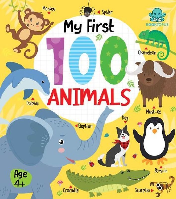 My First 100 Animals Board Book