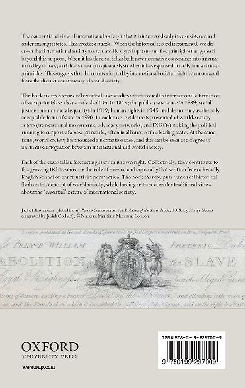 International Legitimacy and World Society