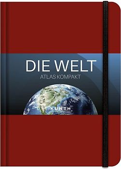 Taschenatlas Die Welt - Atlas kompakt, rot
