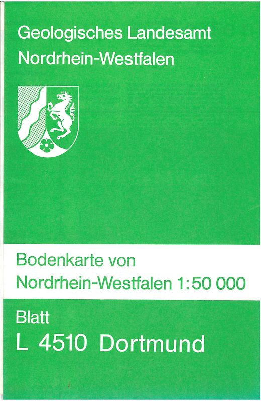Bodenkarten von Nordrhein-Westfalen 1:50000 / Dortmund