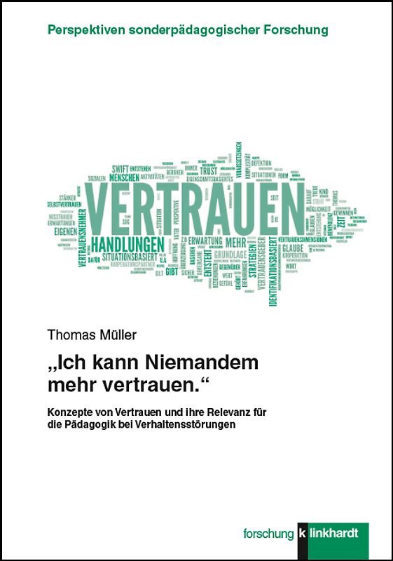 "Ich kann Niemandem mehr vertrauen."