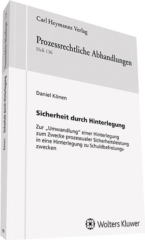 Sicherheit durch Hinterlegung