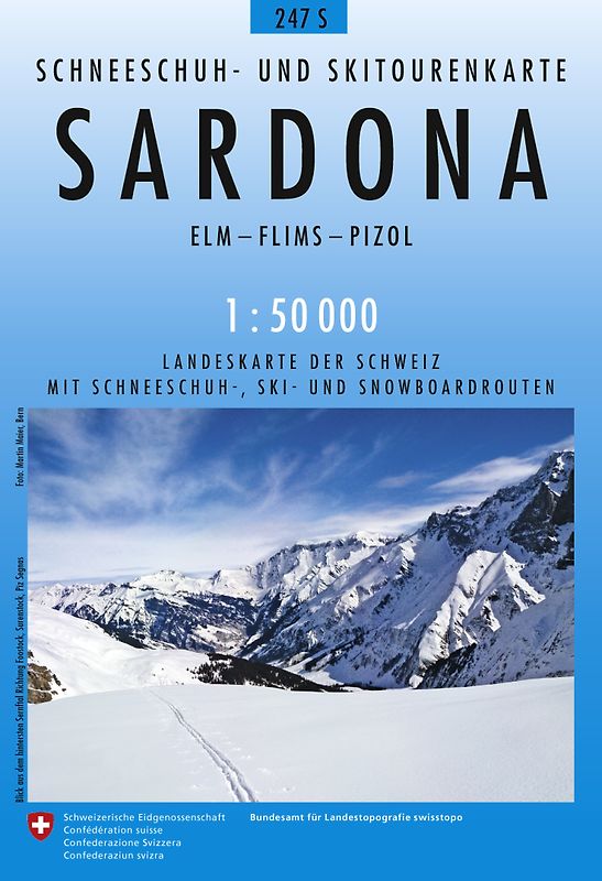 247S Sardona Schneesportkarte
