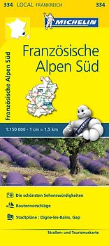 Michelin Französische Alpen Süd