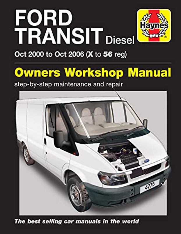Ford Transit Diesel (Oct 00 - Oct 06) Haynes Repair Manual