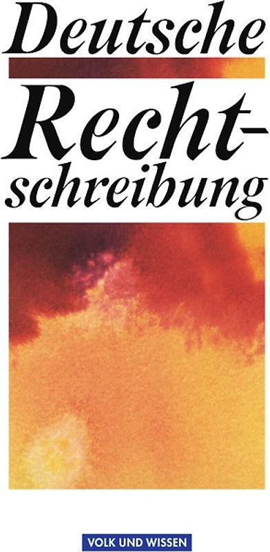 Deutsche Rechtschreibung