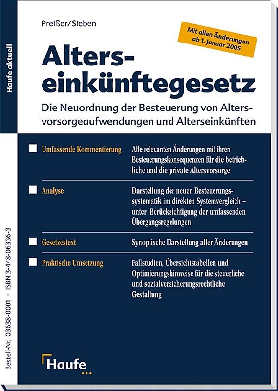 Alterseinkünftegesetz