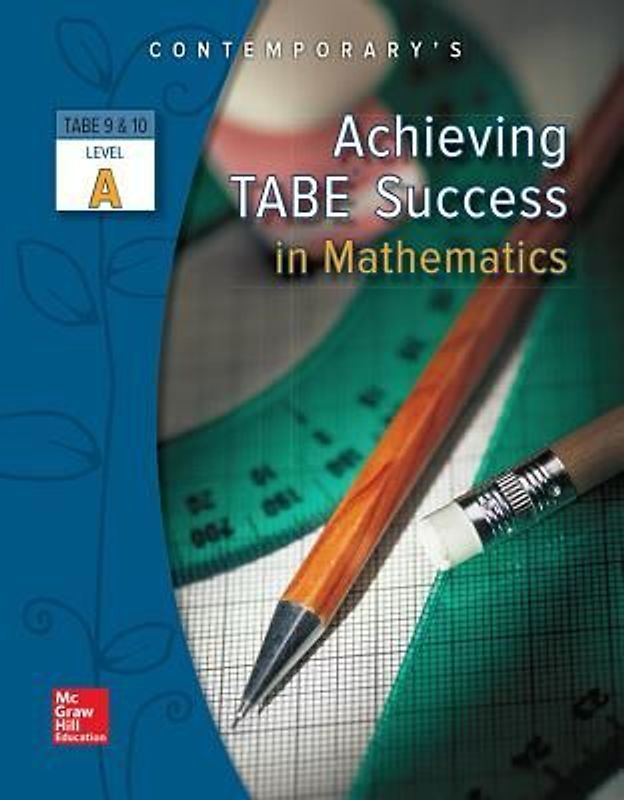 Achieving Tabe Success in Mathematics, Level a Workbook
