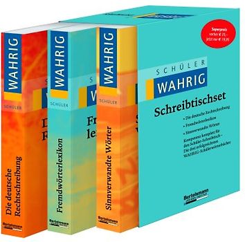 Schüler-Wahrig Schreibtischset