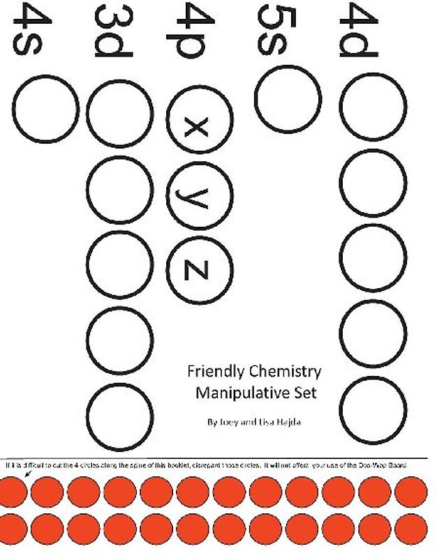 Friendly Chemistry Manipulatives Booklet