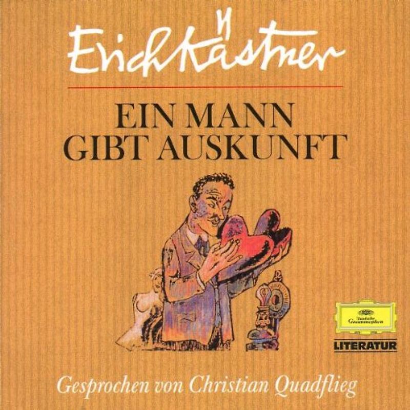 Christian Quadflieg - Literatur - Ein Mann gibt Auskunft (Erich Kästner)