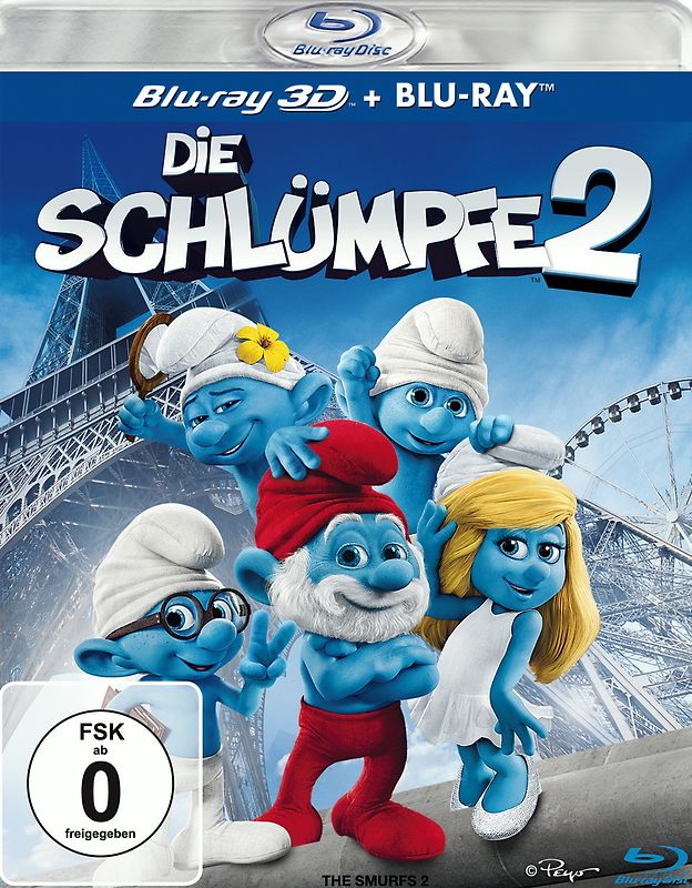 Die Schlümpfe 2 [3D + 2D Version] 3D Blu-ray Disc