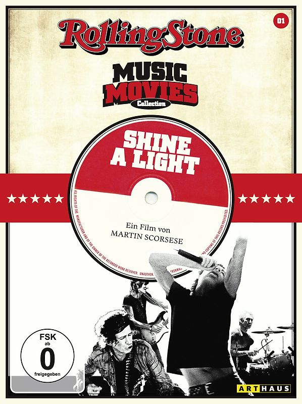 Shine a Light - Rolling Stone Music Movies Collection DVD