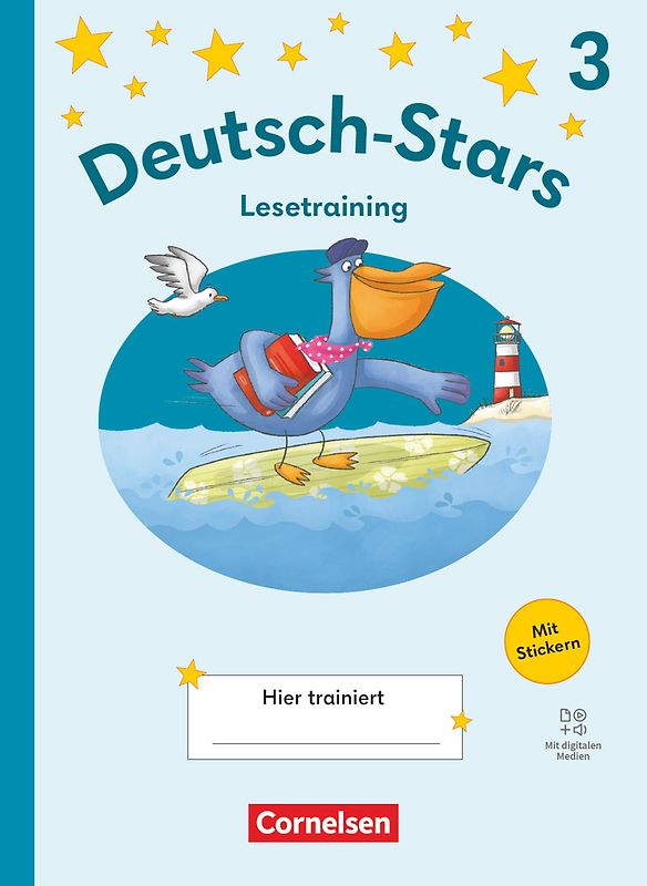 Deutsch-Stars - Lesetraining Ausgabe ab 2025 - 3. Schuljahr