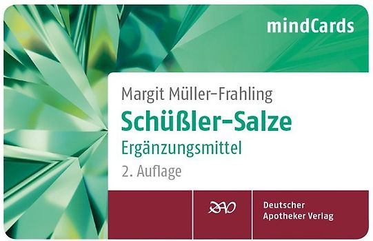 Schüßler-Salze Ergänzungsmittel