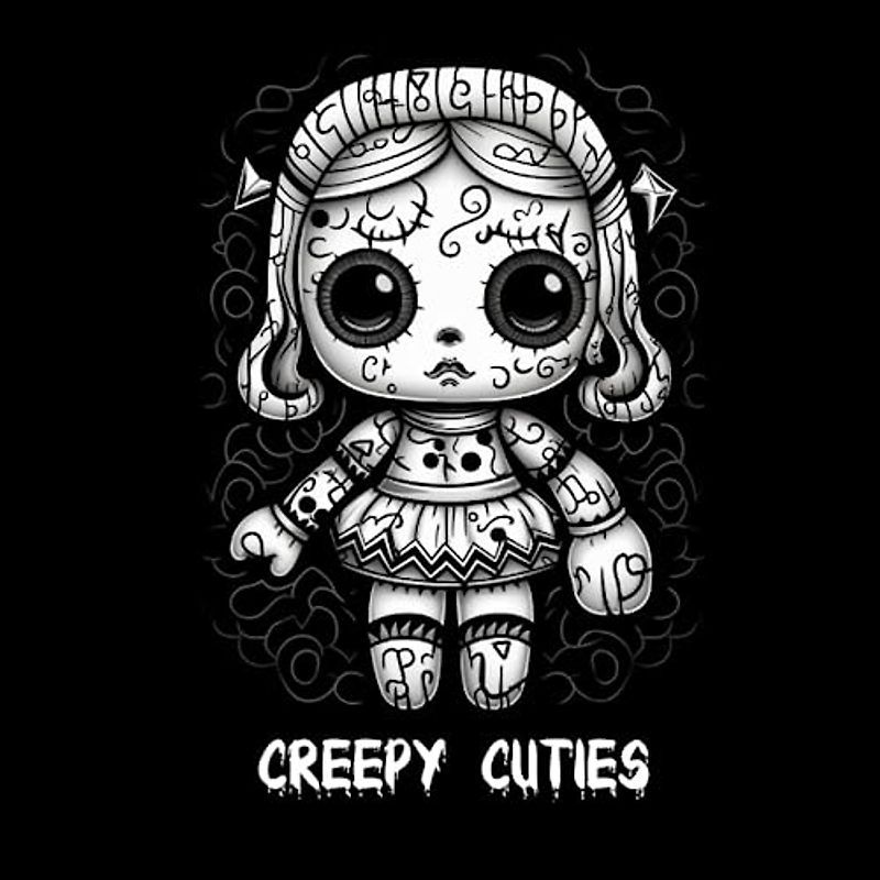 Creepy Cuties das Horror Malbuch mit schaurig süßen Charakteren (Fantasy Malbücher)