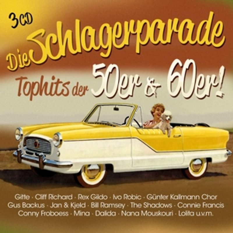 Various - Die Schlagerparade-Top Hits der 50er & 60er [3 CDs]