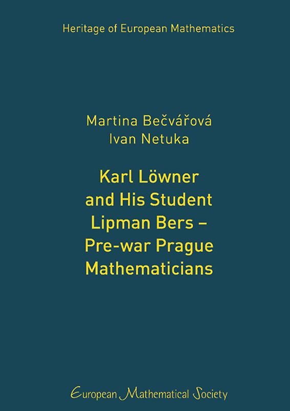 Karl Löwner and His Student Lipman Bers – Pre-war Prague Mathematicians