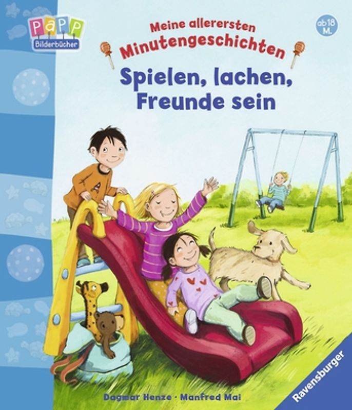 Spielen, lachen, Freunde sein