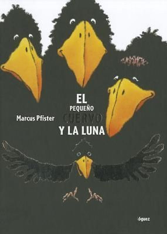 El pequeño cuervo y la luna