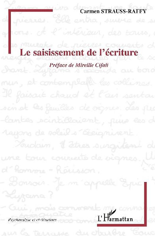 Le saisissement de l'écriture