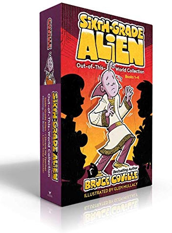 Sixth-Grade Alien Out-Of-This-World Collection (Boxed Set): Sixth-Grade Alien; I Shrank My Teacher; Missing--One Brain!; Lunch Swap Disaster