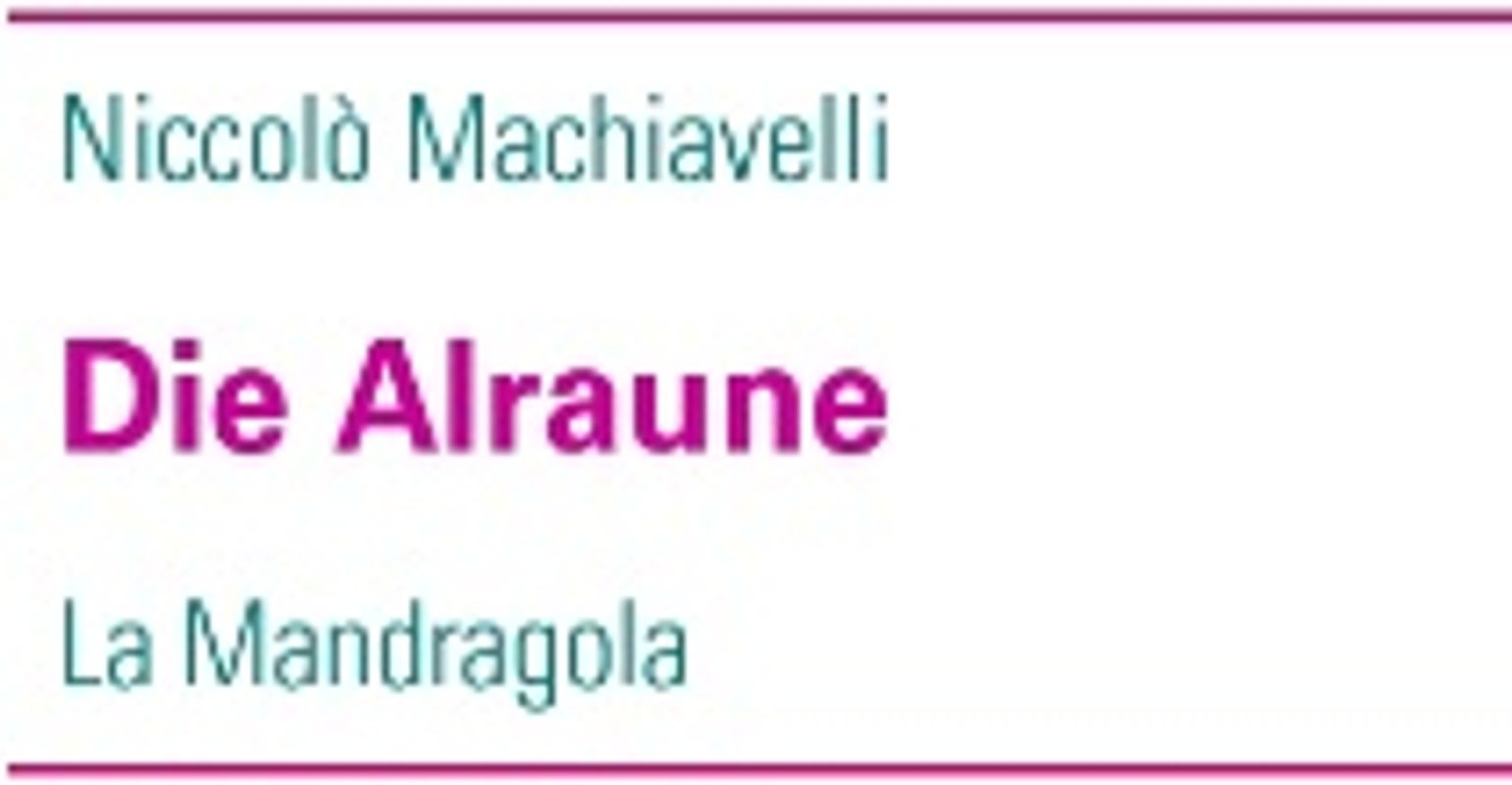 Die Alraune