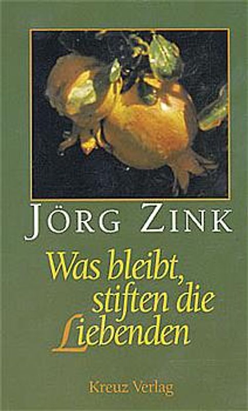 Was bleibt, stiften die Liebenden