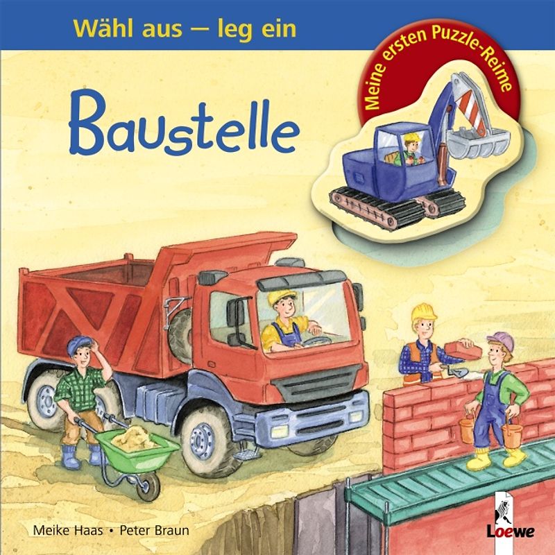 Baustelle. Wähl aus - leg ein