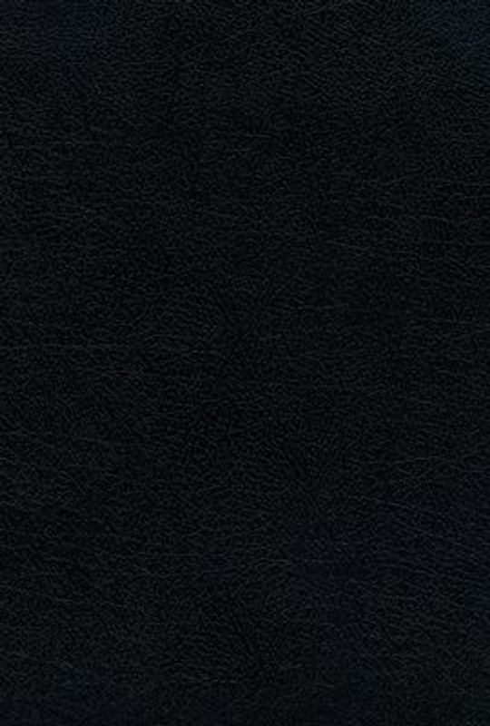 Rvr60, Santa Biblia, Letra Grande, Piel Fabricada, Negro, Palabras de Jesús En Rojo, Comfort Print