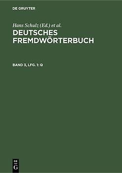 Deutsches Fremdwörterbuch / Q