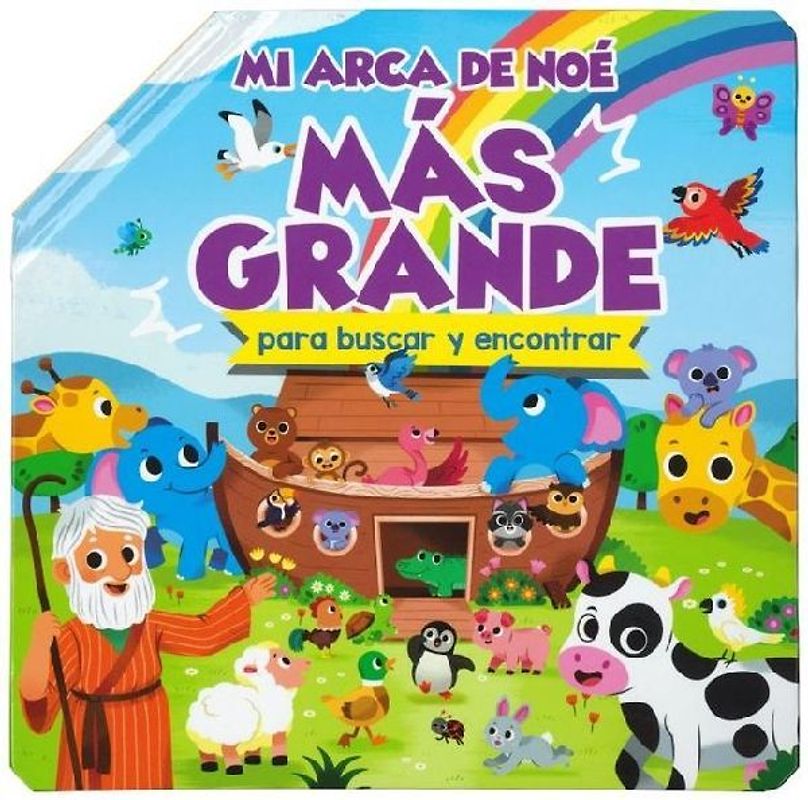 Mi Arca de Noé Más Grande Para Buscar Y Encontrar (My Bigger Search and Find Bible: Noah's Ark)