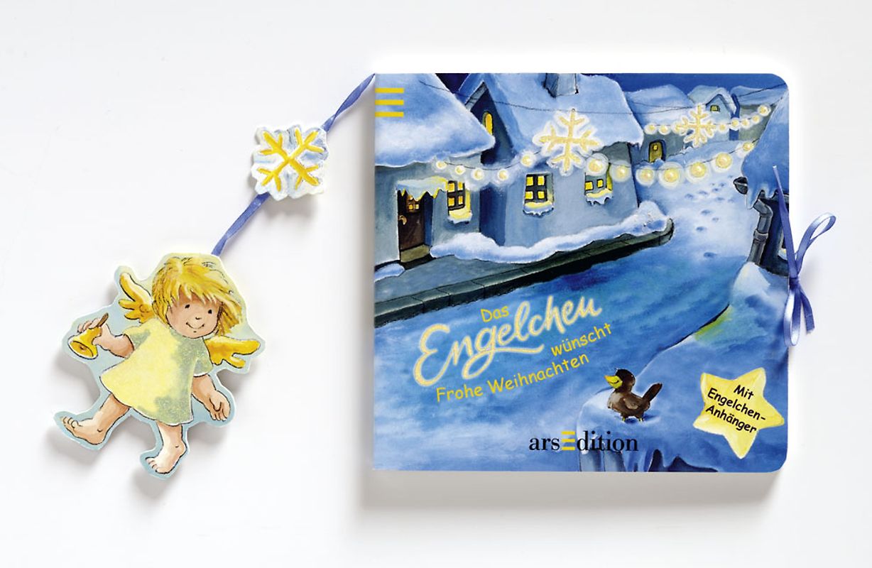 Das Engelchen wünscht frohe Weihnachten!