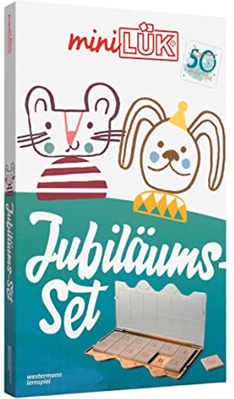 miniLÜK-Sets: miniLÜK: Das Jubiläums-Set: Kindergarten/Vorschule Jubiläums-Set (goldenes Kontrollgerät + 3 Übungshefte) (miniLÜK-Sets: Kasten + Übungsheft/e)