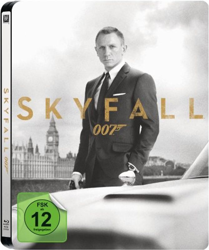 James Bond 007: Skyfall [Steelbook] Blu-ray Disc