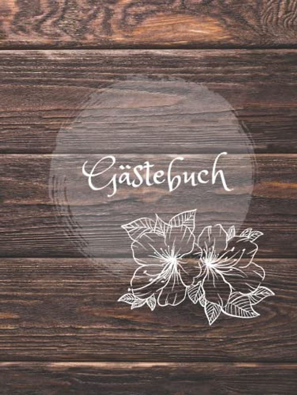 Gästebuch zum Ausfüllen für Fereinwohung, Hotel, 200 Seiten mit Fragen Hardcover Vintage Holz Holzoptik: für Ferienwohnung, Ferienhaus, Hotel, AirBnB, ... Schutzhütte, Campingplatz, Bed and Breakfast