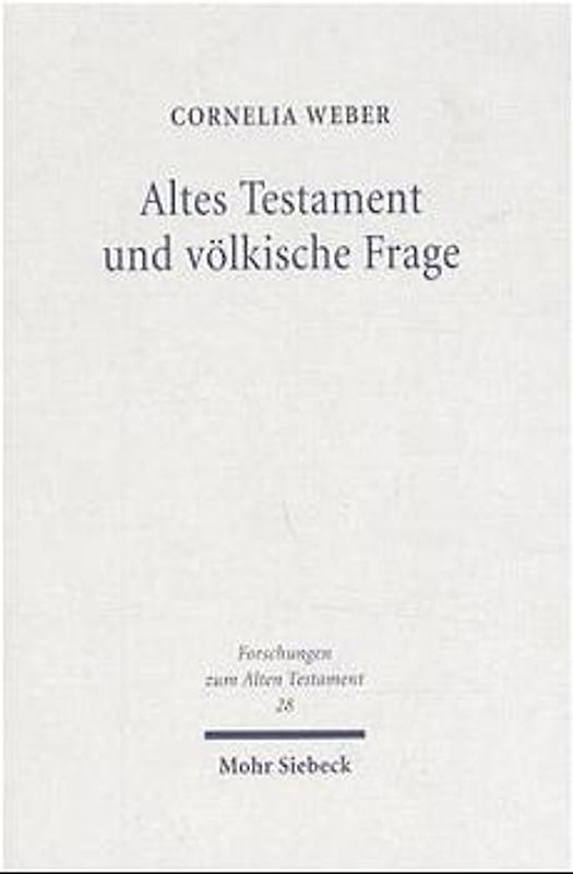 Altes Testament und völkische Frage