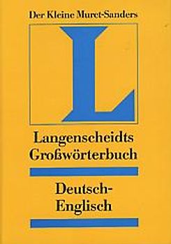 Langenscheidt Grosswörterbücher / Muret-Sanders. Englisch
