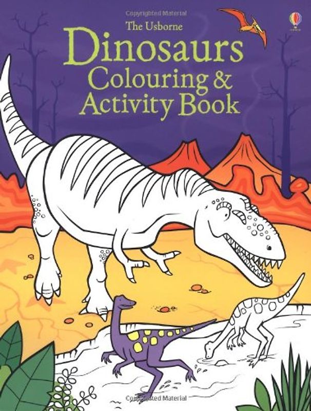 Dinosaur Colouring and Activity Book - Robson, Kirsteen