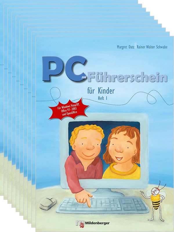 PC-Führerschein für Kinder – Arbeitsheft 1 (VPE 10 St.)
