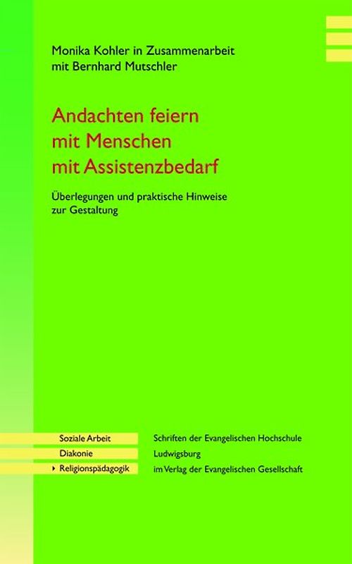 Andachten feiern mit Menschen mit Assistenzbedarf