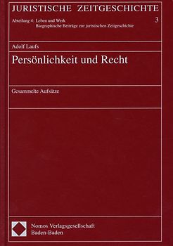 Persönlichkeit und Recht