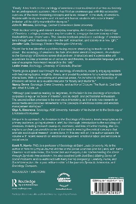 An Invitation to the Sociology of Emotions