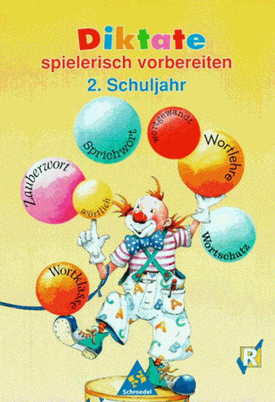 Wörterbücher und Diktate: Diktate spielerisch vorbereiten, neue Rechtschreibung, 2. Schuljahr