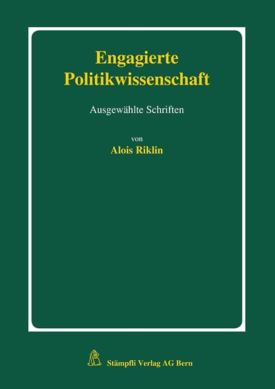 Engagierte Politikwissenschaft