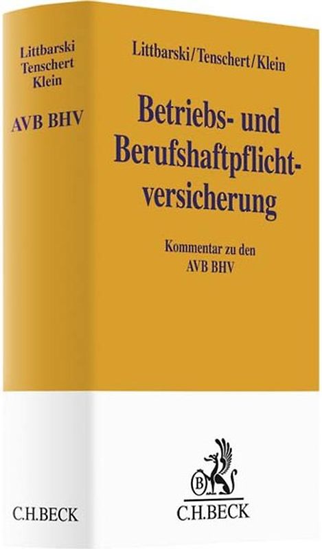 Betriebs- und Berufshaftpflichtversicherung
