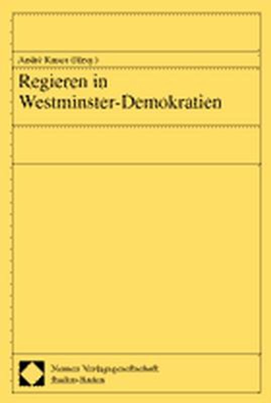Regieren in Westminster-Demokratien