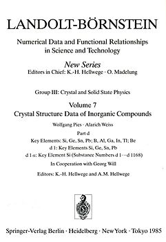 Key Element: Si / Schlüsselelement: Si